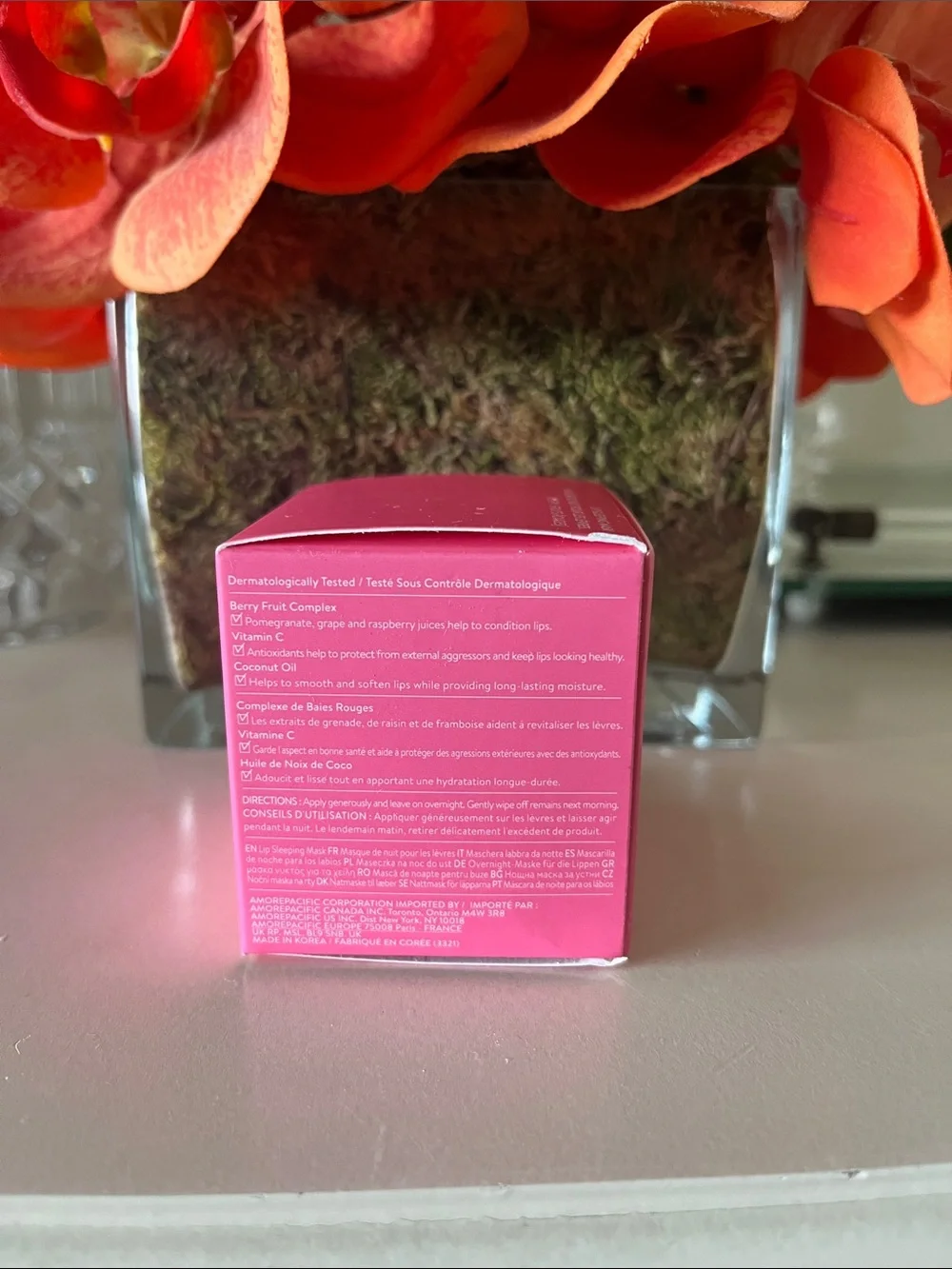 LANEIGE Lip Sleeping Mask Berry New In Box